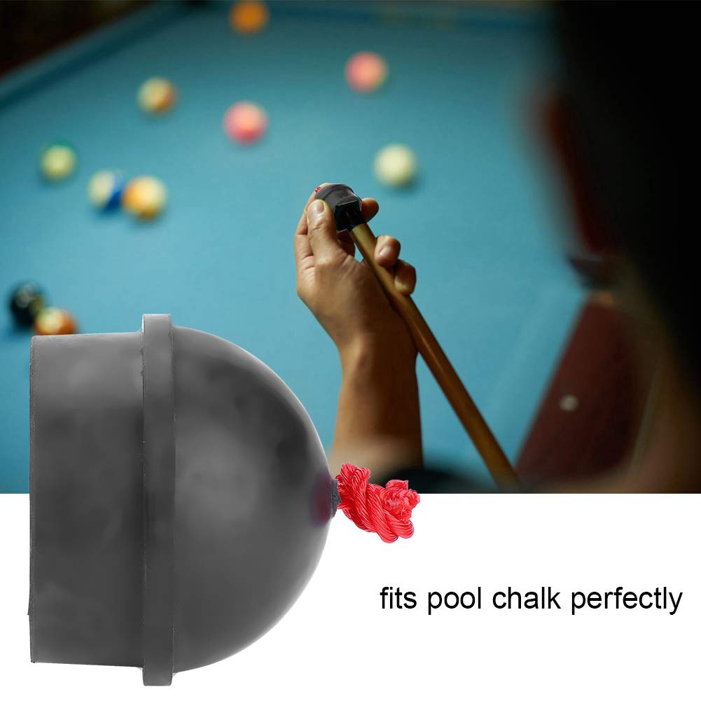 Premium Snooker Chalk Holder - Non-Slip Billiard Pool Cue Chalk Grip (1.57