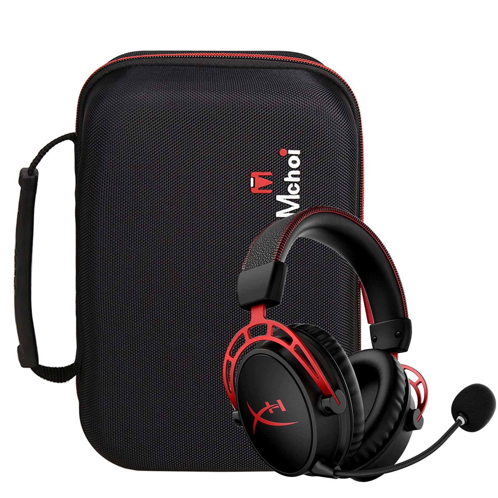 HyperX Cloud I II Gaming Headset Hard Portable Case - Compatible with KHX-HSCP-RD/KHX-H3CL/WR Models (Case Only) - Perfect for Travel, Storage & Headset Protection