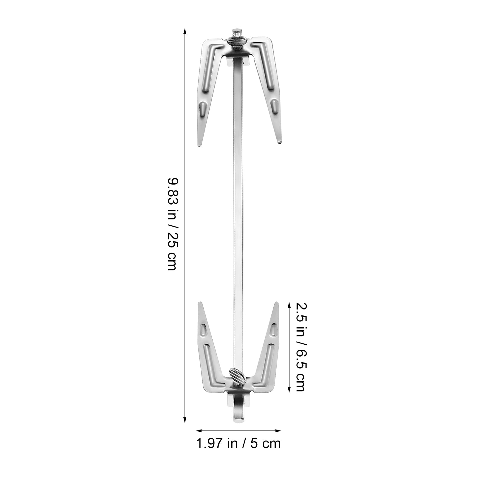 Premium Stainless Steel Roast Chicken Fork - Universal Grill Fork for Air Fryer, BBQ, Meat Skewers & Kabobs - Heavy Duty Kitchen Tool for Grilling, Roasting & Air Frying - Perfect for Outdoor Cooking, Camping & Backyard BBQs