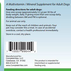 Stud Canine – Premium Vitamin & Mineral Supplement for Stud Dogs (Large Breed Over 25lbs) | Vet-Formulated with 48 Nutrients, Omega Fatty Acids, Amino Acids & Digestive Enzymes | 315g for Optimal Canine Health & Performance | Ideal for Breeding, Recovery & Active Dogs