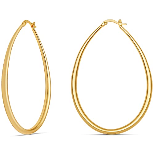 14K Gold Plated / 2.6 in - LARGE