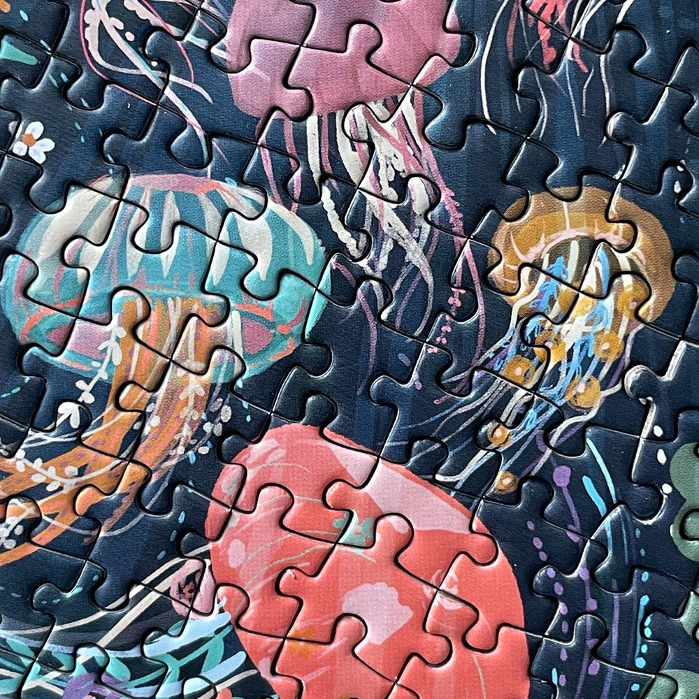 Jellin' 150 Piece Jigsaw Puzzle for Adults & Kids - Fun Family Game Night Activity, Educational Toy for Brain Training & Stress Relief