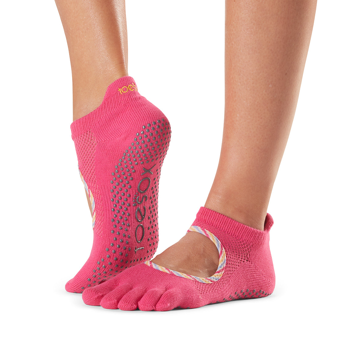 ToeSox Bellarina Grip Socks - Non-Slip Yoga Socks for Ballet, Pilates & Barre Workouts | Spring Collection 2020 | Perfect for Dance Studios & Home Workouts