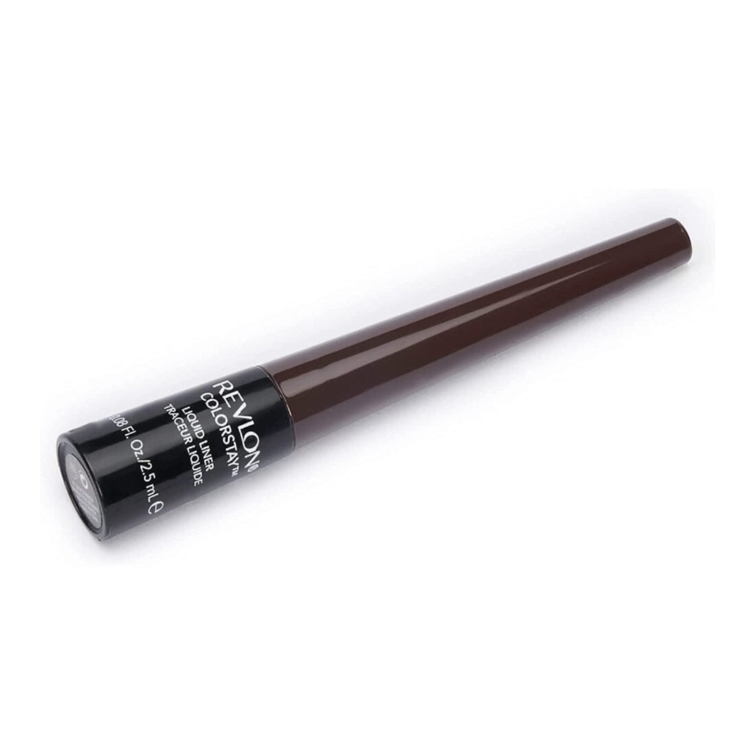 Revlon ColorStay Liquid Eyeliner - Long Lasting Waterproof Eyeliner in Black Brown (252) 2.5ml - Perfect for Daytime Office Look & Evening Smokey Eyes