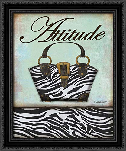 Exotic Purse III - 20x24 Black Ornate Framed Canvas Art Print by Todd Williams | Elegant Wall Decor for Living Room, Bedroom & Office