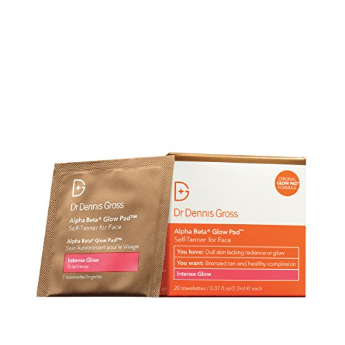 Alpha Beta Glow Pad Intense Glow - Exfoliating Face Peel Pads for Brighter Skin | At-Home Facial Treatment for Dullness & Uneven Texture | Perfect for Nighttime Skincare Routine & Pre-Makeup Prep