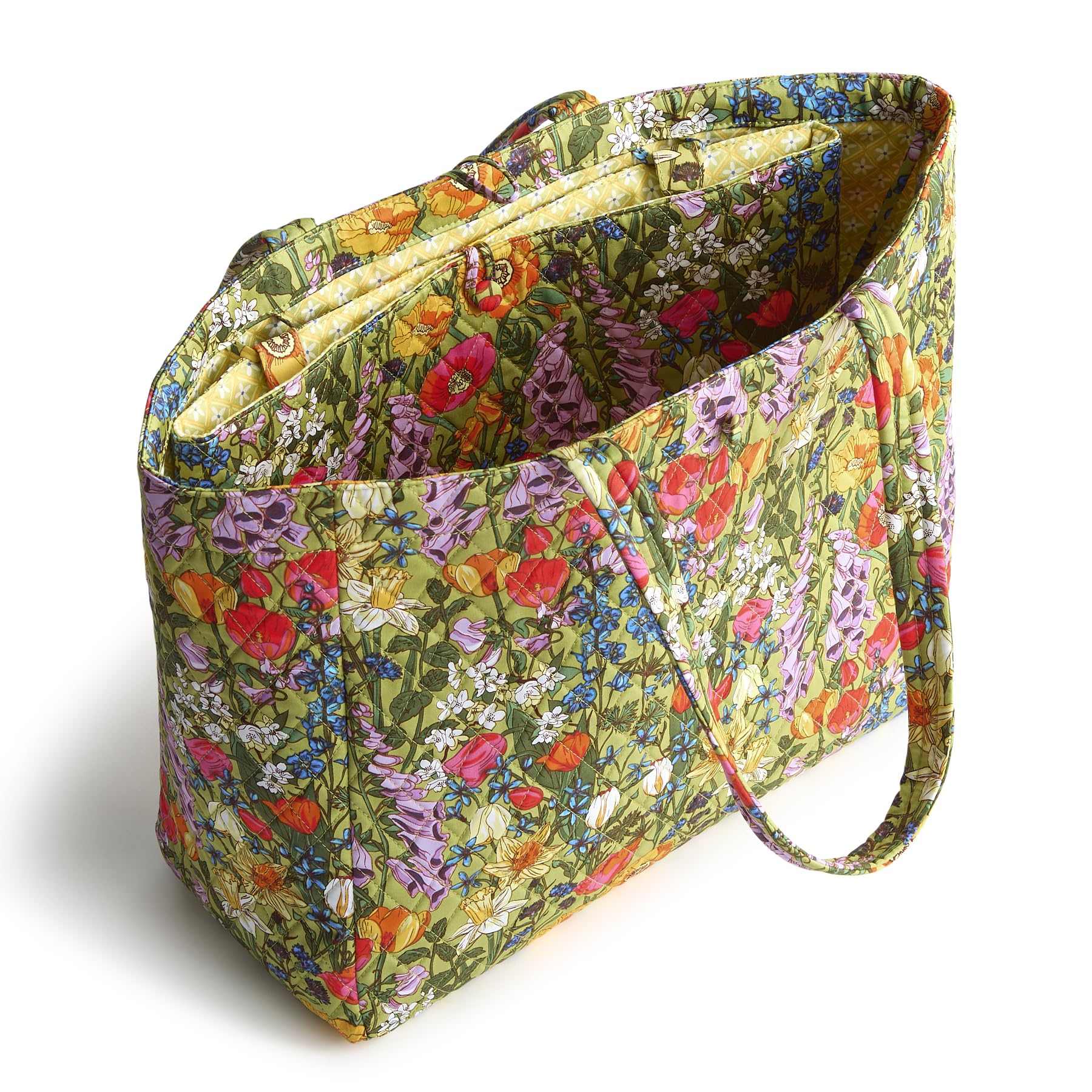 Vera Bradley Premium Cotton Hathaway Tote Bag for Women - Stylish & Durable Shoulder Bag for Work, Travel & Shopping