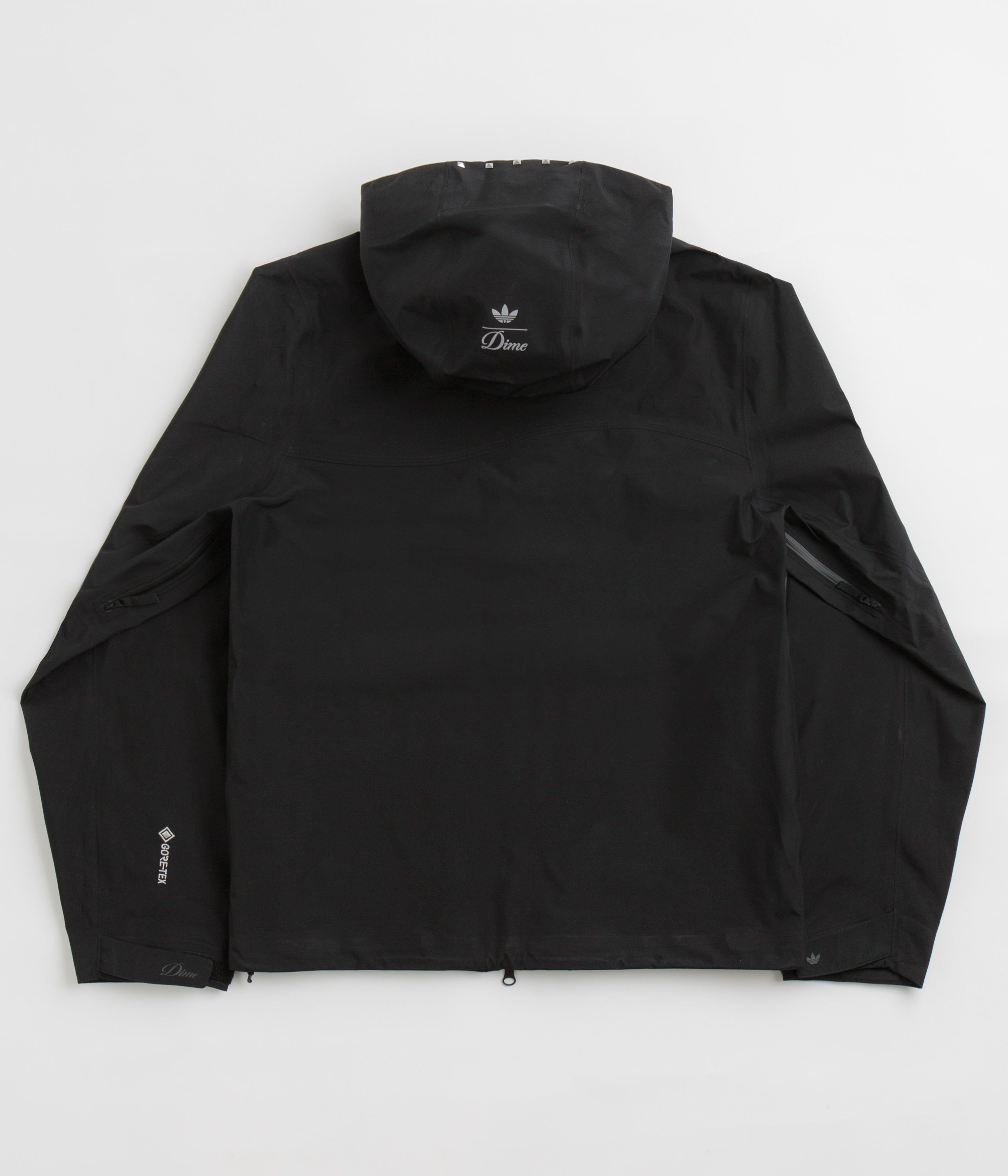 Adidas x Dime Stud Jacket - Black Men's Fashion Streetwear Jacket for Urban Style & Skateboarding
