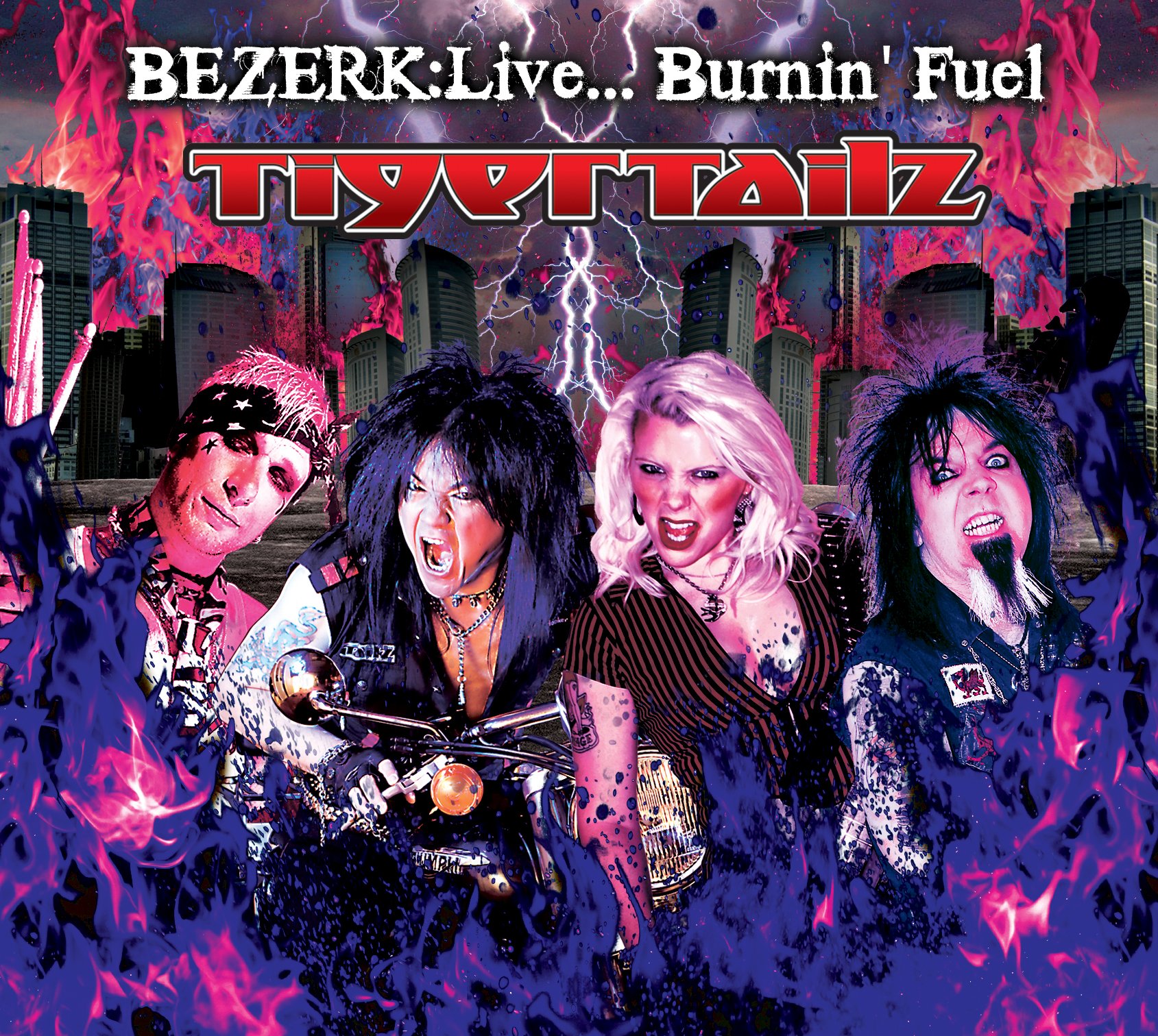 Bezerk: Live...Burnin' Fuel - High-Energy Rock Album for Workouts, Gaming & Road Trips | Official Music CD