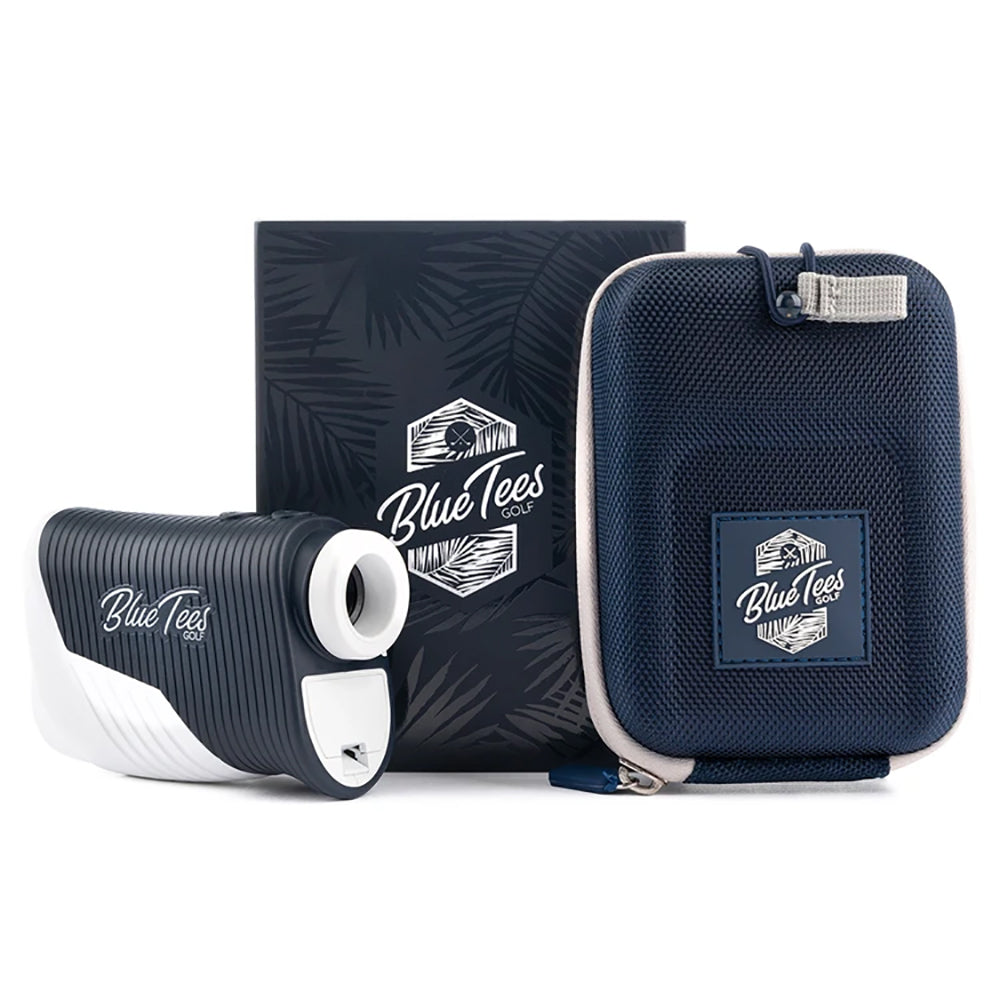 Blue Tees Series 2 Pro Slope Golf Rangefinder with Pin Finder Technology | 650 Yards Range | Tournament Legal | Perfect for Golfers & Hunting (Ideal for Golf Courses, Driving Ranges & Outdoor Adventures)