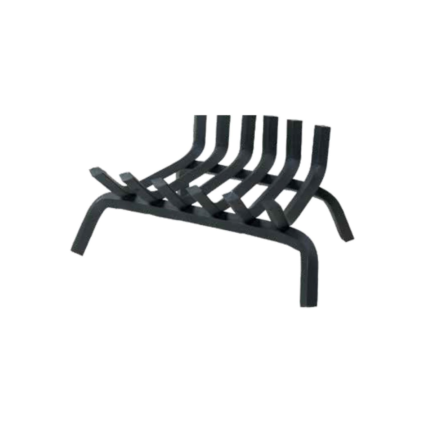 Dagan Seven Bar Zero Clearance Style Grate (DG-G8823-7) - 22.75-Inch Heavy Duty Fireplace Grate for Wood Burning Stoves & Fire Pits - Perfect for Indoor/Outdoor Heating & Camping
