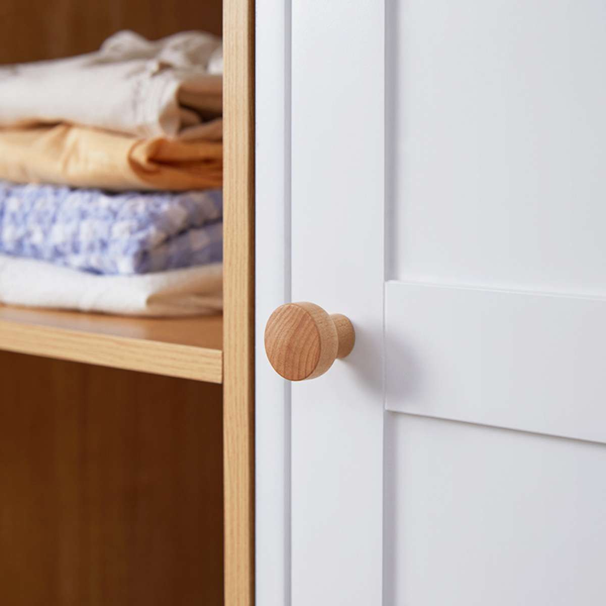 Newport Wardrobe - Modern Closet Organizer with Adjustable Shelves for Bedroom, Closet & Storage - Perfect for Home, Office & Dorm Organization