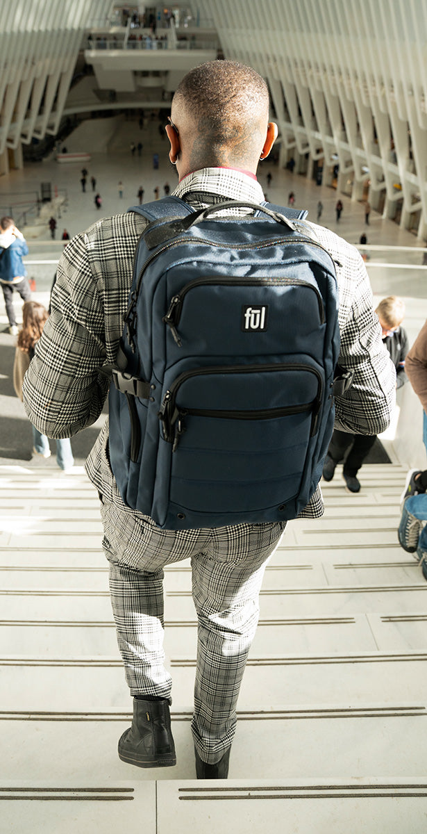 Tactical Collection Division Backpack - Durable Military Style Rucksack for Outdoor, Hiking & Travel - Navy Blue - Perfect for Camping, School & Everyday Use
