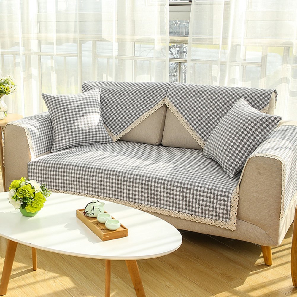 Premium Sofa Slipcover for Pets - 70x150cm (28x59 Inch) Washable Couch Protector Cover, Stretchable Furniture Cover for Sectional Sofas, Couches & Loveseats - Perfect for Pet Owners & Home Decor Protection