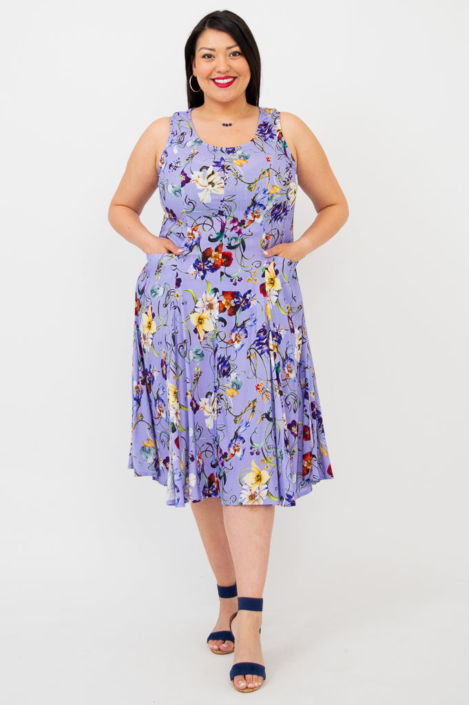 Avery Dress - Lovalie Style Linen Bamboo Blend Women's Summer Dress - Perfect for Beach Vacations, Casual Outings, and Date Nights