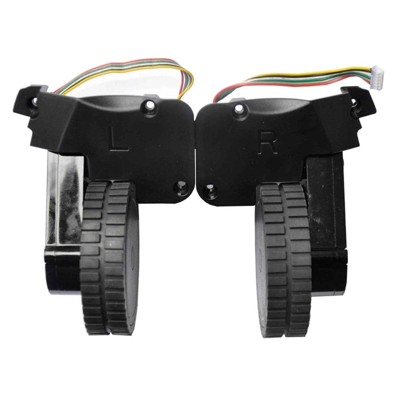 PSVOD Replacement Vacuum Cleaner Wheels - Left & Right Side Wheel Kit Compatible with PROSCENIC/LIECTROUX C30B, 800T, 820, 830 Models - Perfect for Robot Vacuum Maintenance & Repair
