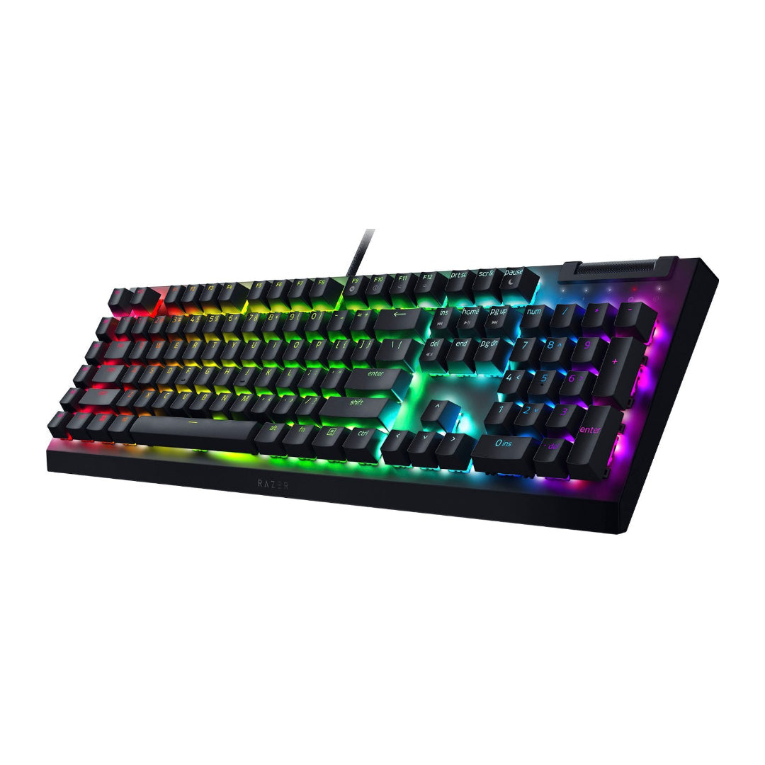 Razer BlackWidow V4 X Wired Mechanical Gaming Keyboard with Yellow Switches - Tactile Clicky Keys for PC Gaming, Typing & Office Work