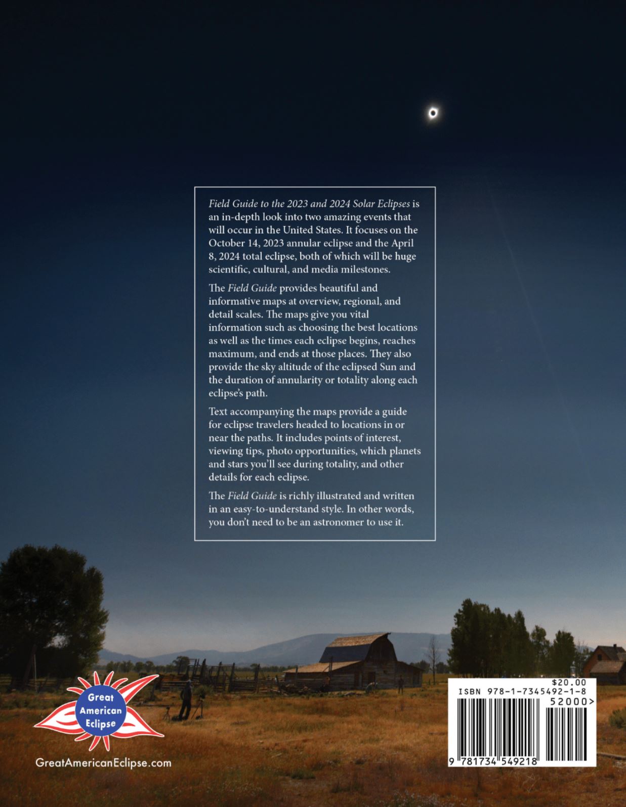 2023 & 2024 Solar Eclipse Field Guide - Complete Viewing Handbook for North America | Astronomy Enthusiasts & Science Educators