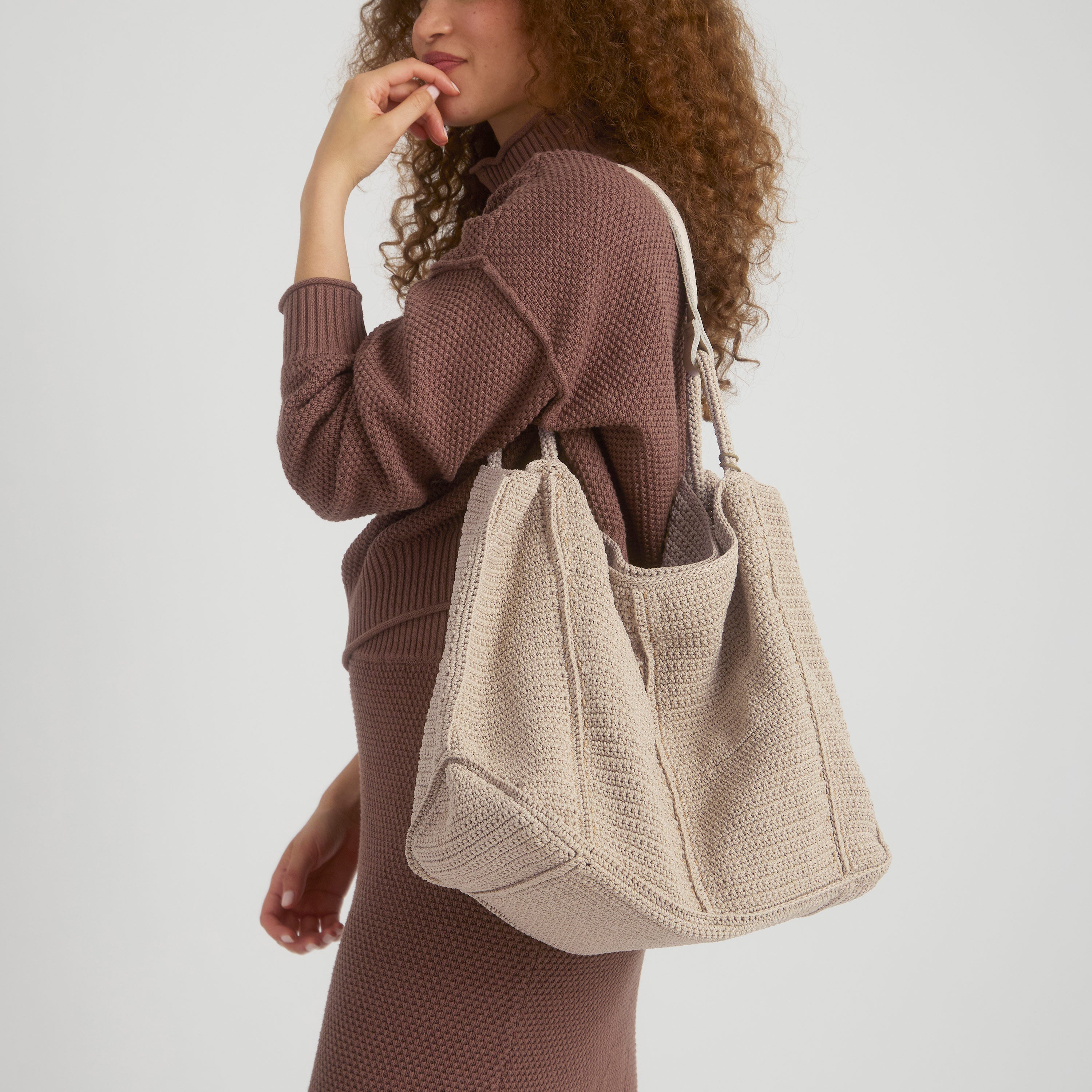 Los Feliz Large Tote Bag - Stylish & Spacious Women's Shoulder Bag for Work, Travel & Shopping - Perfect for Office, Beach & Everyday Use