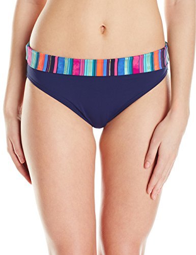 Captiva Women's High Waisted Adjustable Foldover Bikini Bottom - Swimwear for Beach, Pool & Vacation | Comfortable & Stylish Swim Bottom