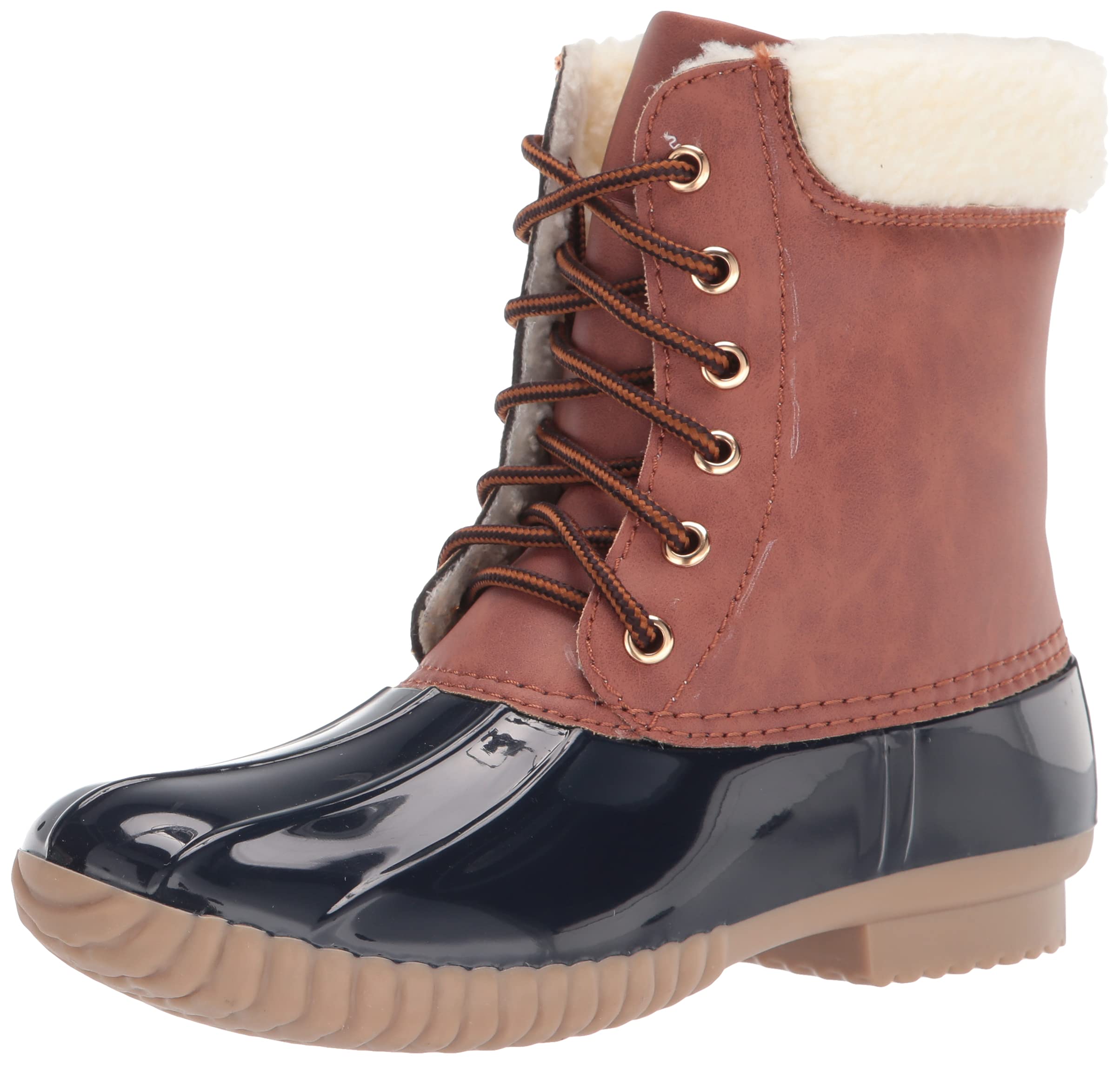 Moda Essentials Women's Dylan-3 Waterproof Rain Boots for Women - Fashionable Rubber Rain Shoes for Wet Weather, Gardening & Outdoor Activities
