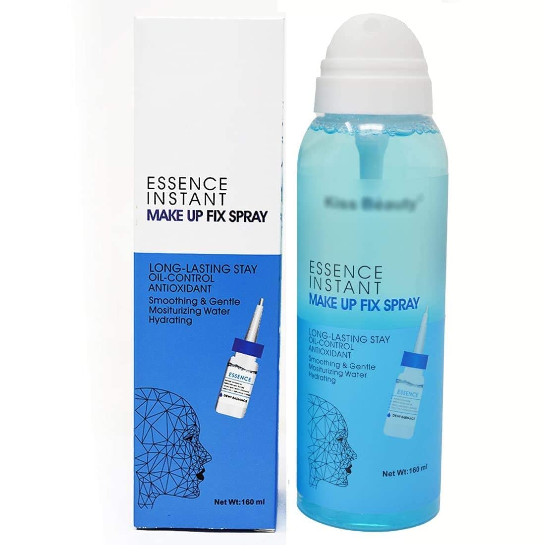 Adbeni Essence Instant Makeup Fixing Spray - 160ml | Long-Lasting Makeup Setting Spray for Flawless Finish | Perfect for Weddings, Parties & Daily Wear