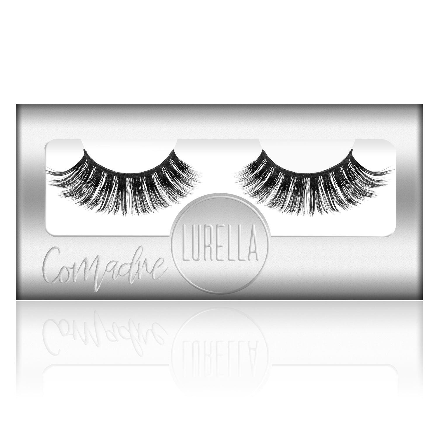 Natural Looking Synthetic Eyelashes - Comadre False Lashes for Dramatic Volume & Length | Perfect for Parties, Weddings & Everyday Glam Makeup Looks