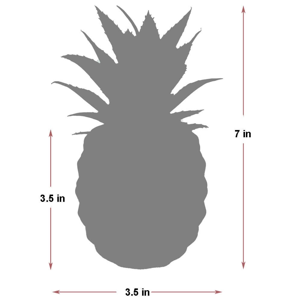 Metallic Blue Artificial Succulent Pineapple Plant - Home Office Kitchen Decor, Café Restaurant Hotel Greenery Decoration - Perfect for Table Centerpieces, Shelf Displays & Tropical Themed Parties