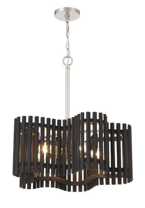 Craftmade Freeform 5-Light Medium Chandelier - Modern Ceiling Lighting Fixture for Dining Room, Bedroom, or Living Room Decor