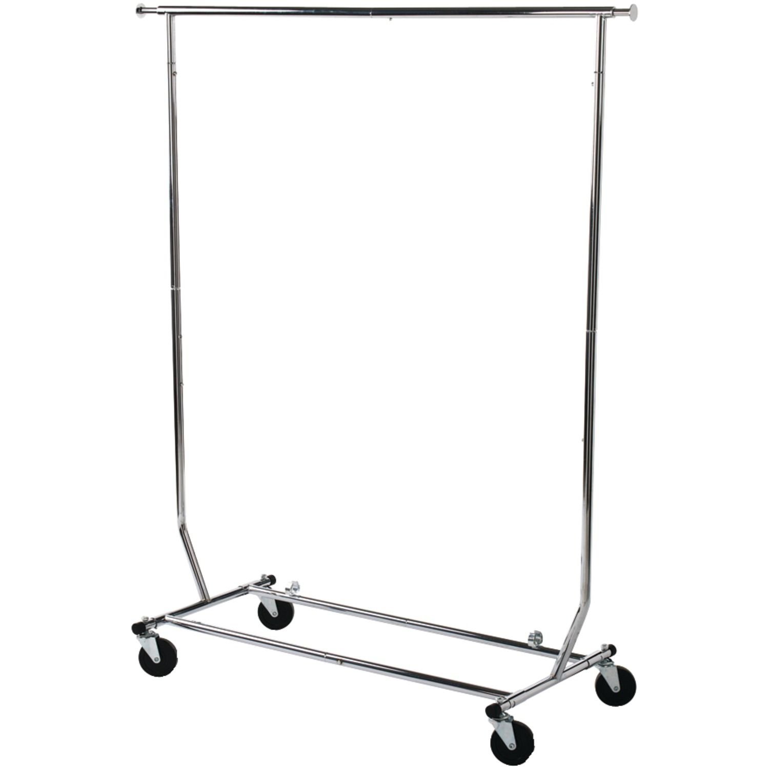 Heavy Duty Commercial Garment Rack - Sturdy Clothes Hanging Organizer for Laundry Room, Closet & Retail Store Storage | Perfect for Clothing Display, Wardrobe Organization & Bulk Laundry Drying
