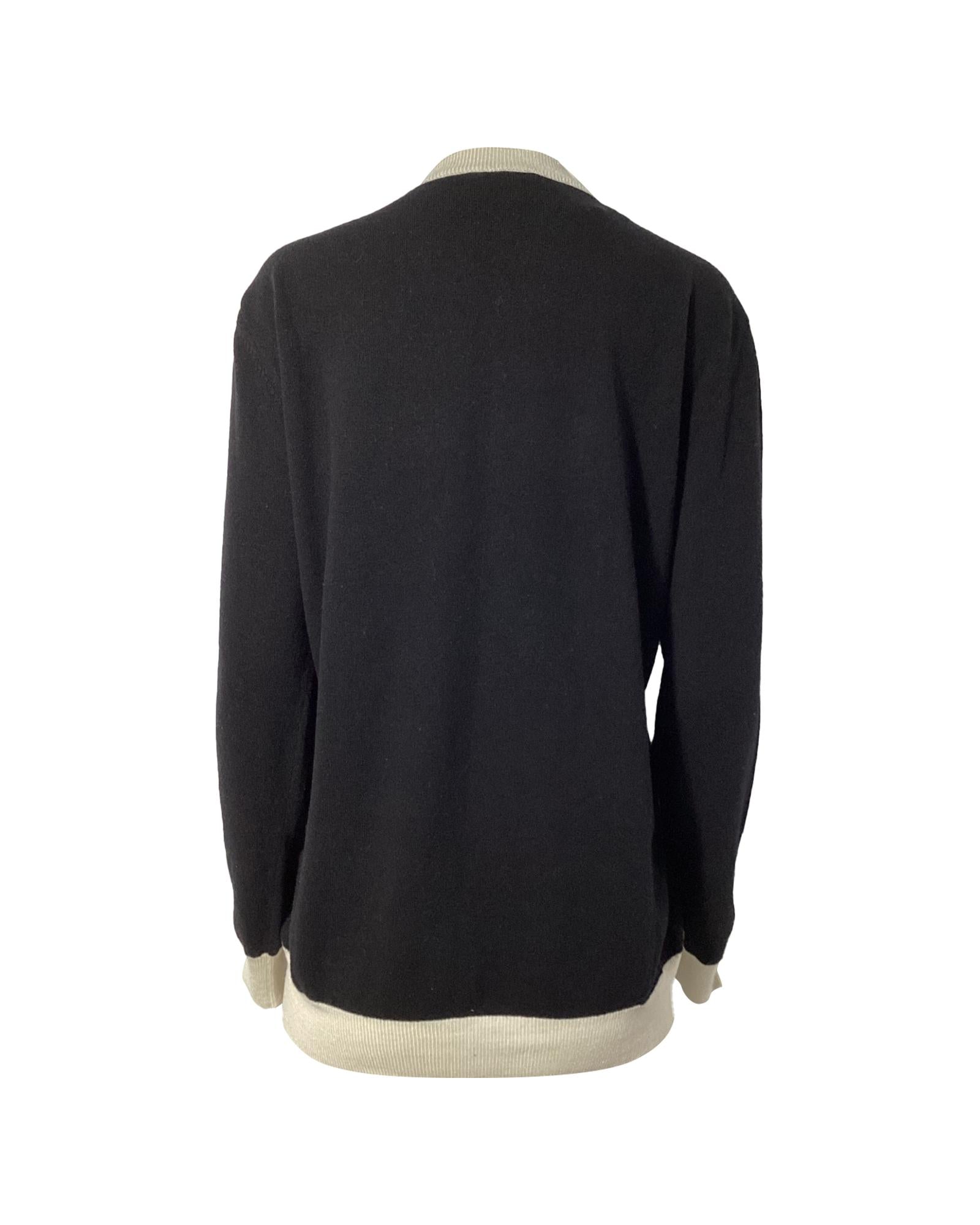 Balmain Logo Cashmere Sweater for Women - Luxury Soft Knit Pullover for Fall & Winter - Perfect for Office, Parties & Casual Outfits