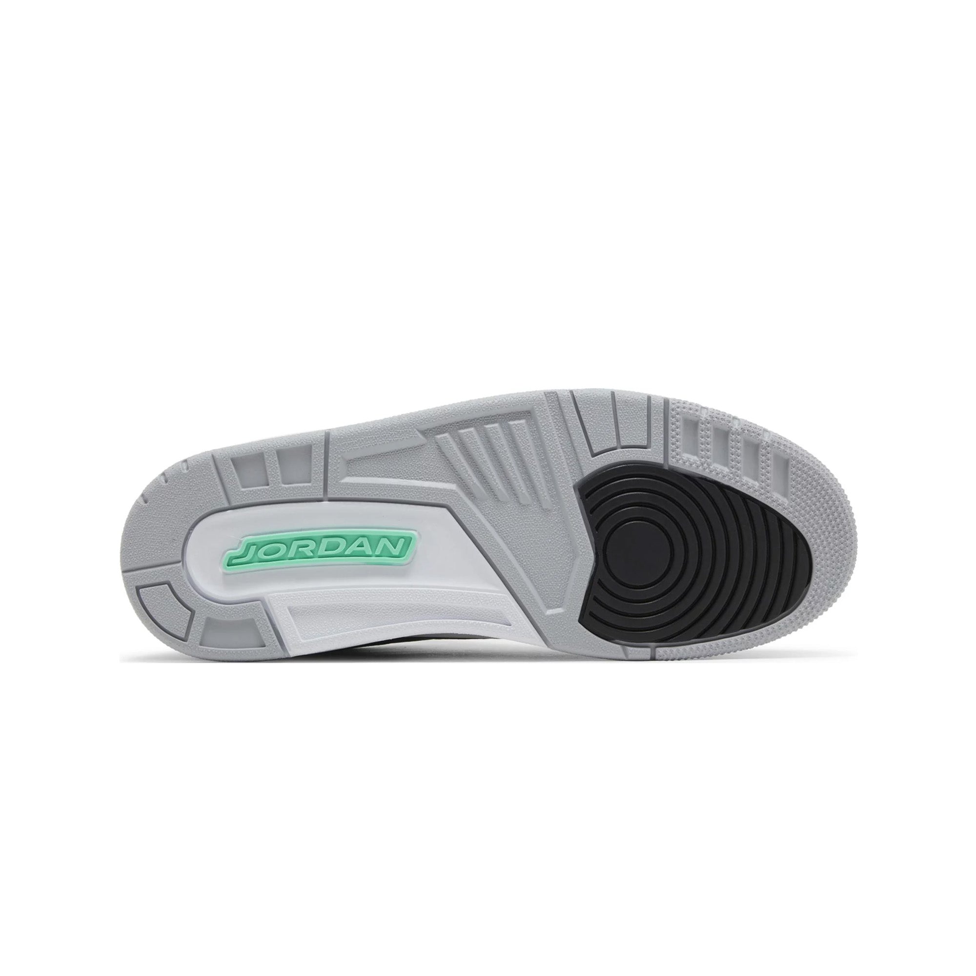 Air Jordan 3 Retro 'Green Glow' Sneakers (2024) - Men's Basketball Shoes for Casual Wear & Street Style