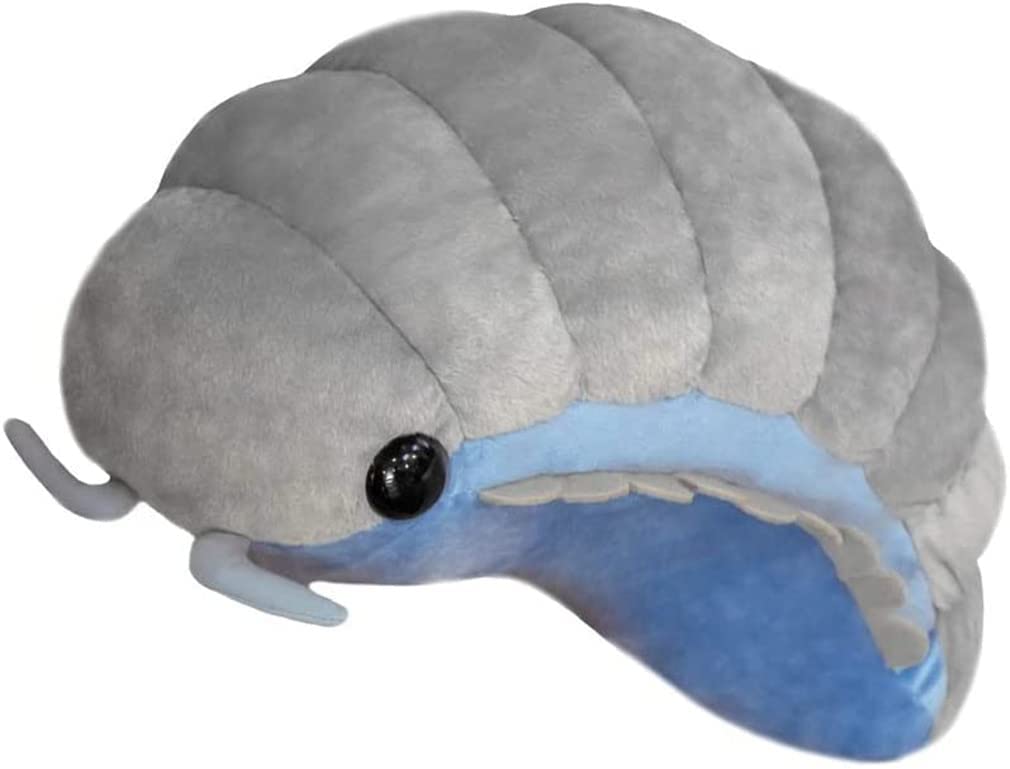 Weighted Plush Pill Bug Stuffed Animal - Soft Insect Doll Toy for Kids, Girls & Boys - Cute Pillow Back Cushion Gift for Stress Relief & Sensory Play - Perfect for Bedtime, Playtime & Anxiety Comfort