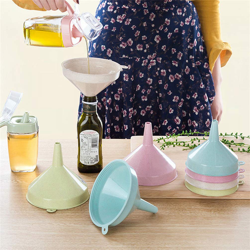 Premium Silicone Kitchen Funnel for Canning, Cooking & Oil Transfer - Durable Liquid Funnel for Jam Making, Auto Oil Changes & Food Prep - Essential Baking, Home Brewing & DIY Tool