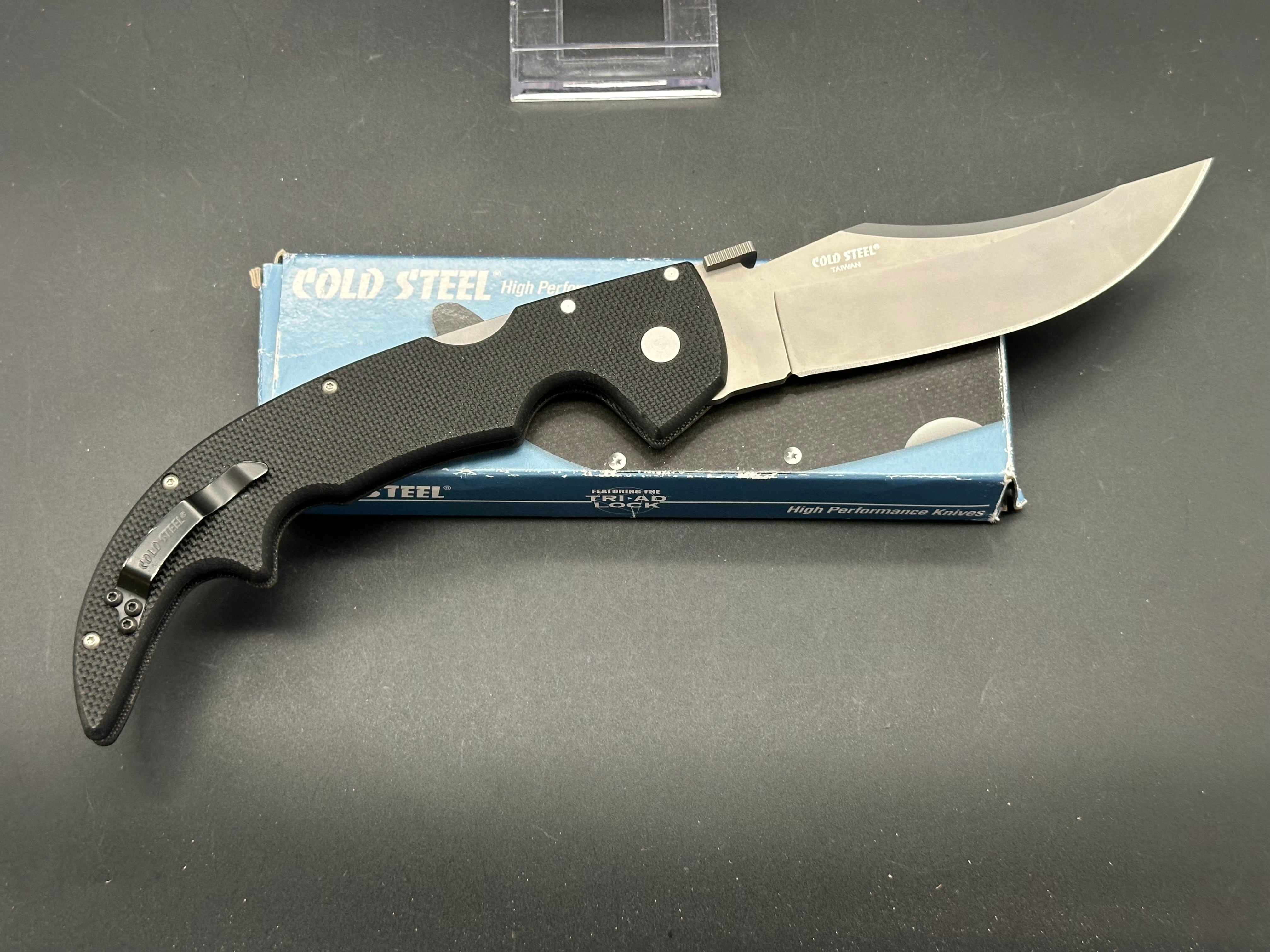Cold Steel Espada Large Lockback Knife - G10 Handle, 5.5