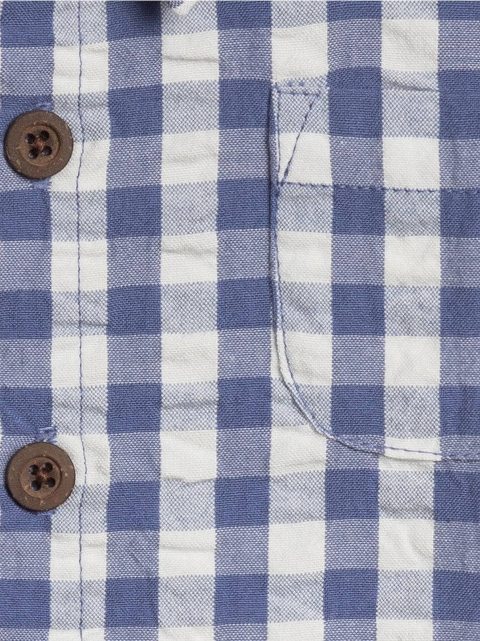 Landon Seersucker Gingham Button Down Shirt for Men - Lightweight Summer Casual Wear for Beach, Office & Outdoor Activities