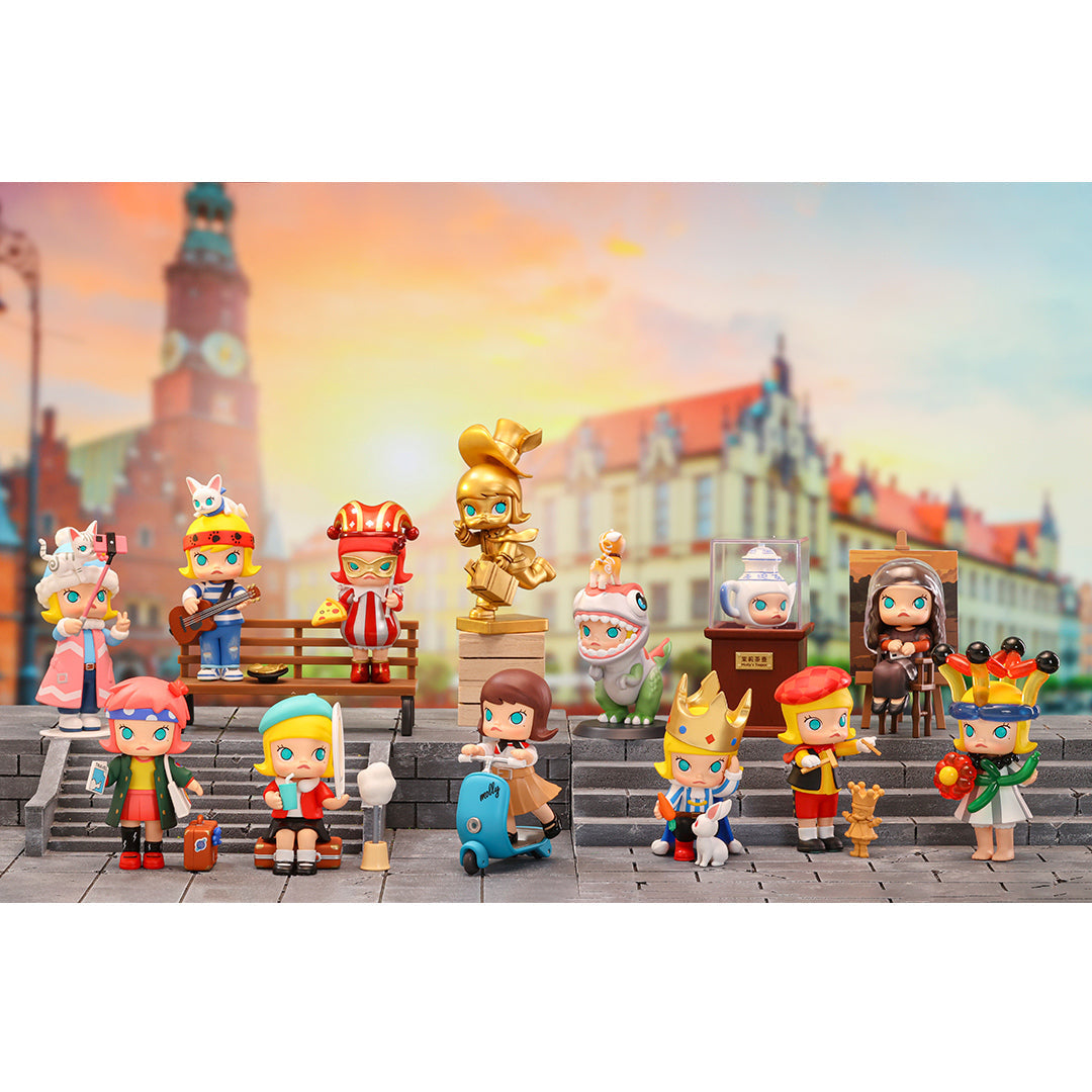 POP MART Molly Imaginary Wandering Series Blind Box Collectible Toy Figure - Cute Mystery Box for Display, Gifts & Collection (Perfect for Home Decor, Office Desk & Party Favors)