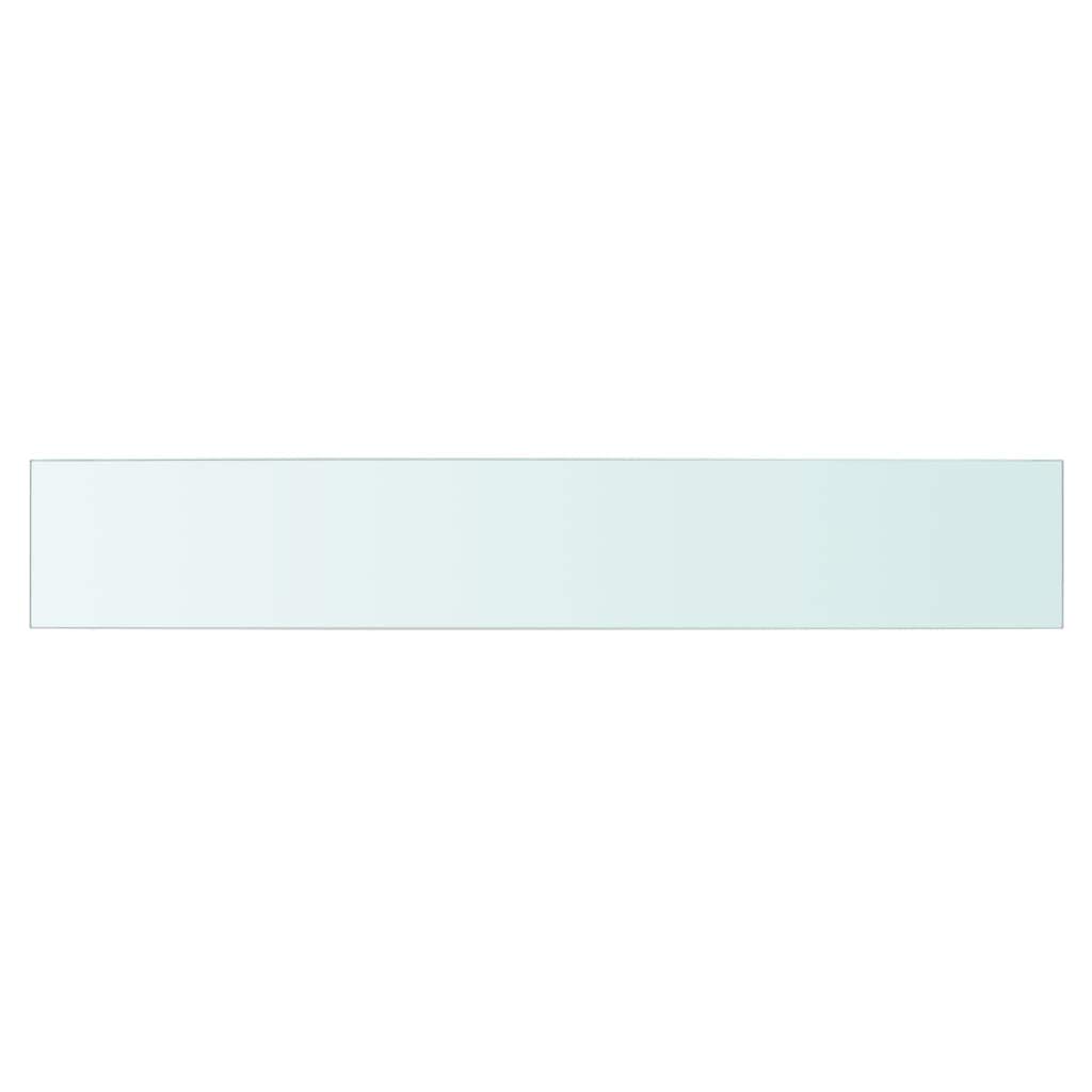 2 Pack Clear Glass Shelves 35.4