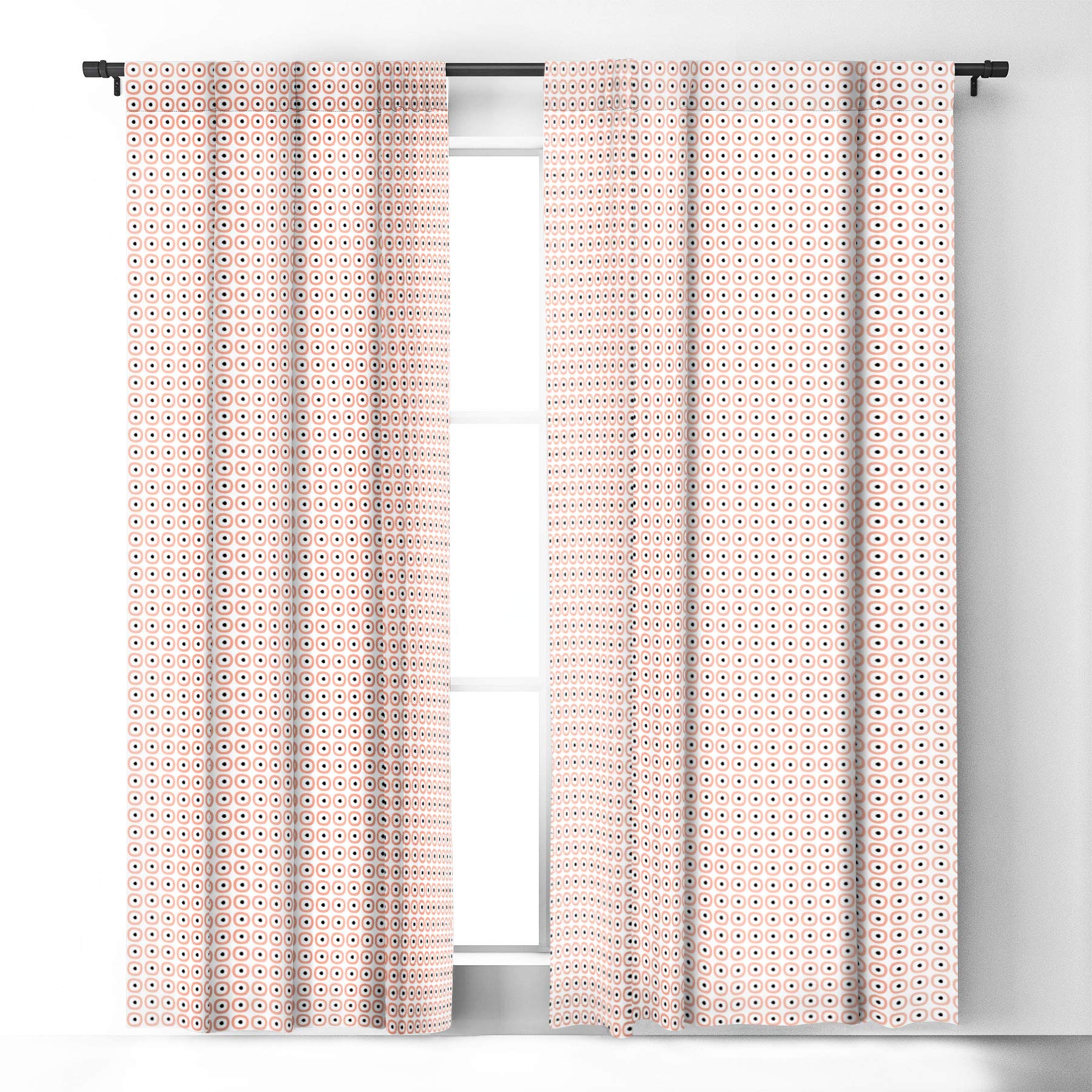 Caroline Okun Chatham Blackout Curtains - Pink 50x84 Inch Thermal Insulated Drapes for Bedroom & Living Room - Blocks Light & Noise, Energy Efficient Window Treatment