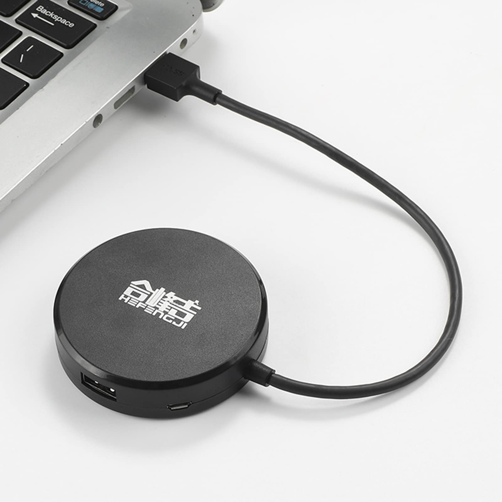 4-Port USB 3.0 Hub - Fast Charging & Data Transfer for Laptop/PC