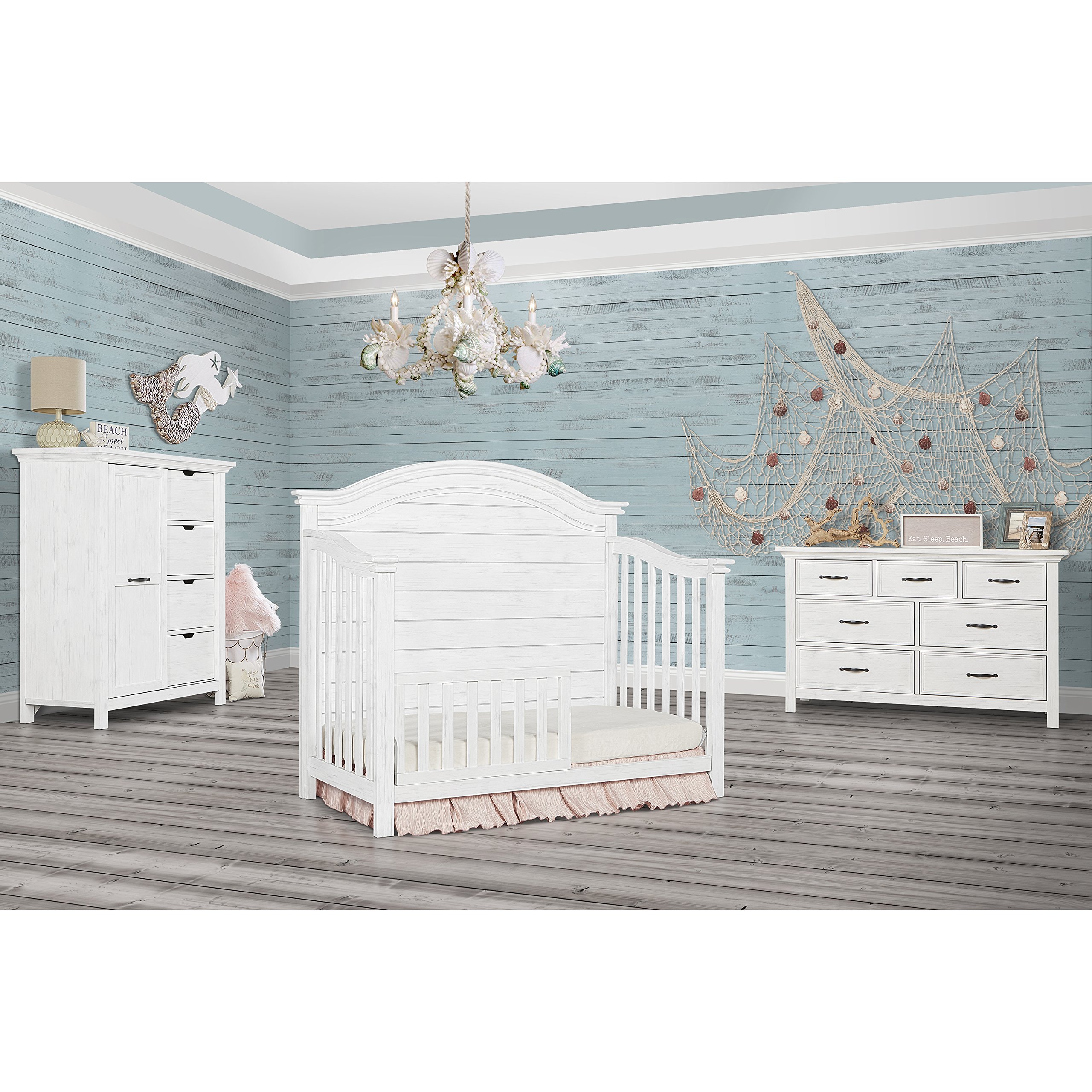 Evolur Toddler Rail - Adjustable Safety Bed Rail for Toddler Beds, White - Perfect for Transitioning from Crib to Big Kid Bed, Prevents Falls & Enhances Sleep Safety