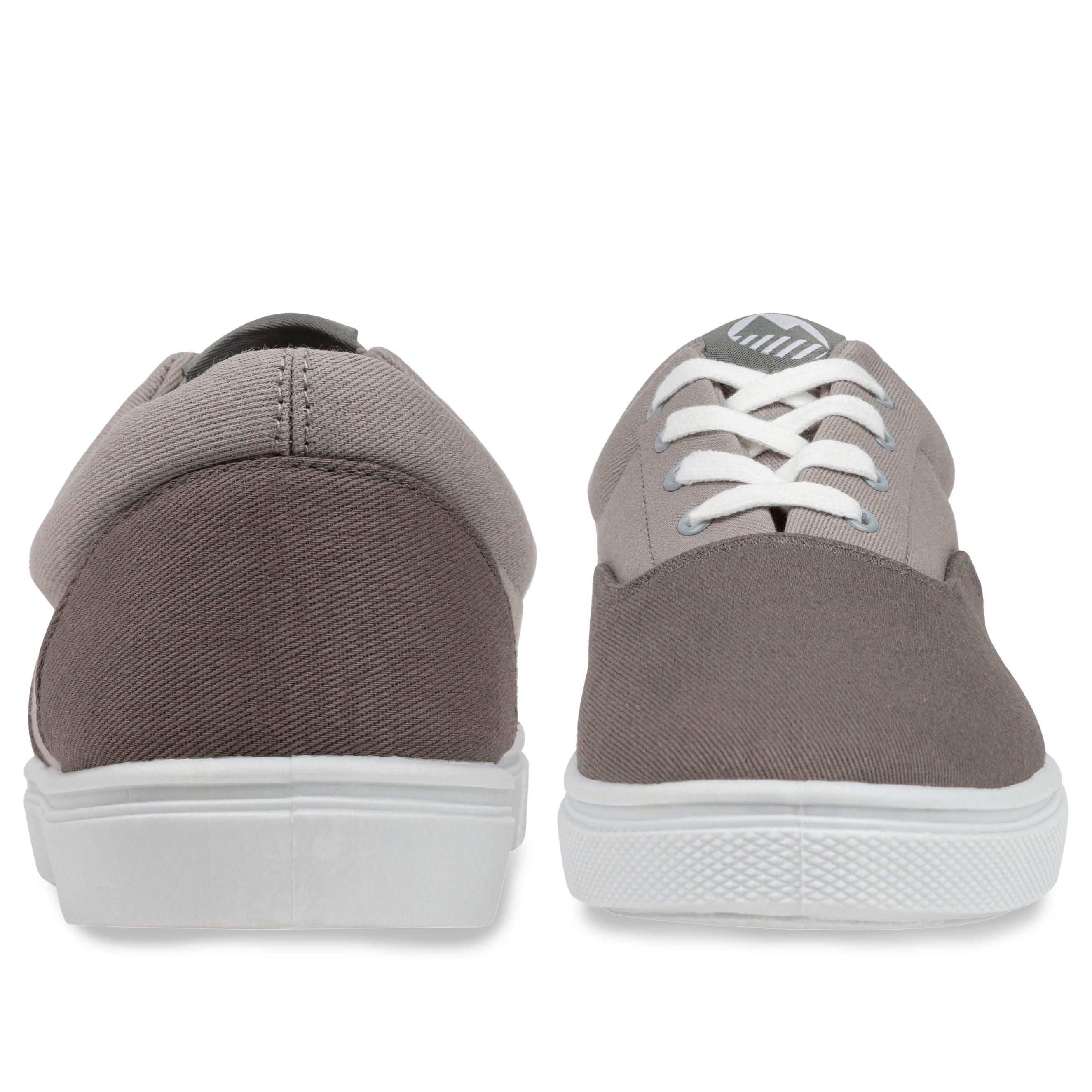 Men's Hudson Canvas Trainers - Lightweight Comfortable Sneakers for Walking, Running & Casual Wear | Breathable Fashion Shoes for Men | Perfect for Workouts, Travel & Everyday Use