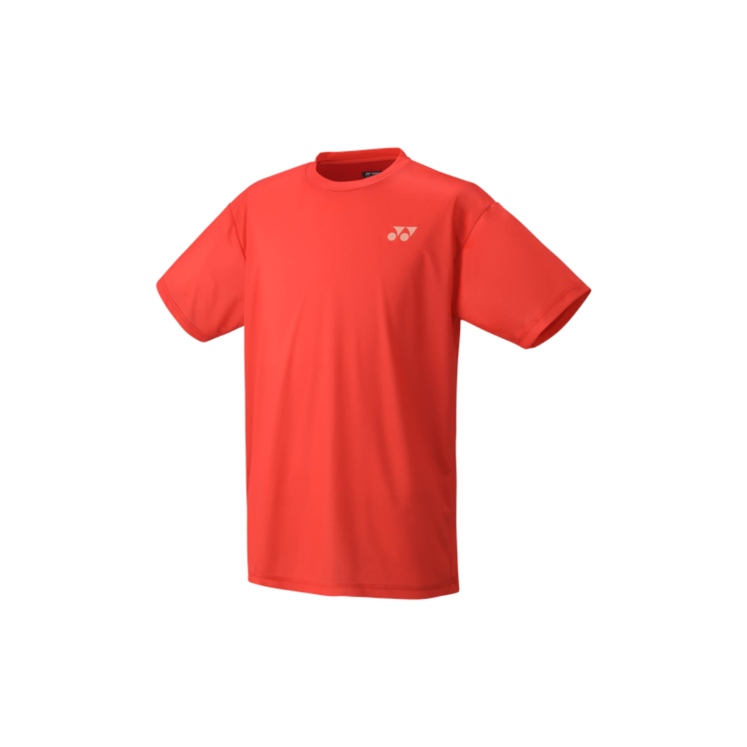 Yonex YM0045EX Unisex Plain T-Shirt - Comfortable Cotton Casual Tee for Men & Women - Perfect for Sports, Gym, and Everyday Wear
