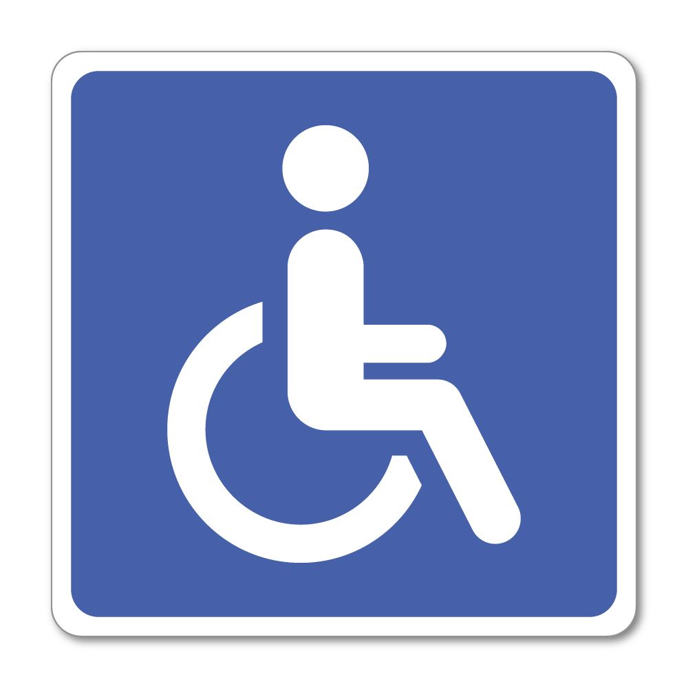 Disability Pride Sticker Decal - Waterproof Vinyl Decals for Wheelchairs, Cars & Laptops - Show Support for People with Disabilities