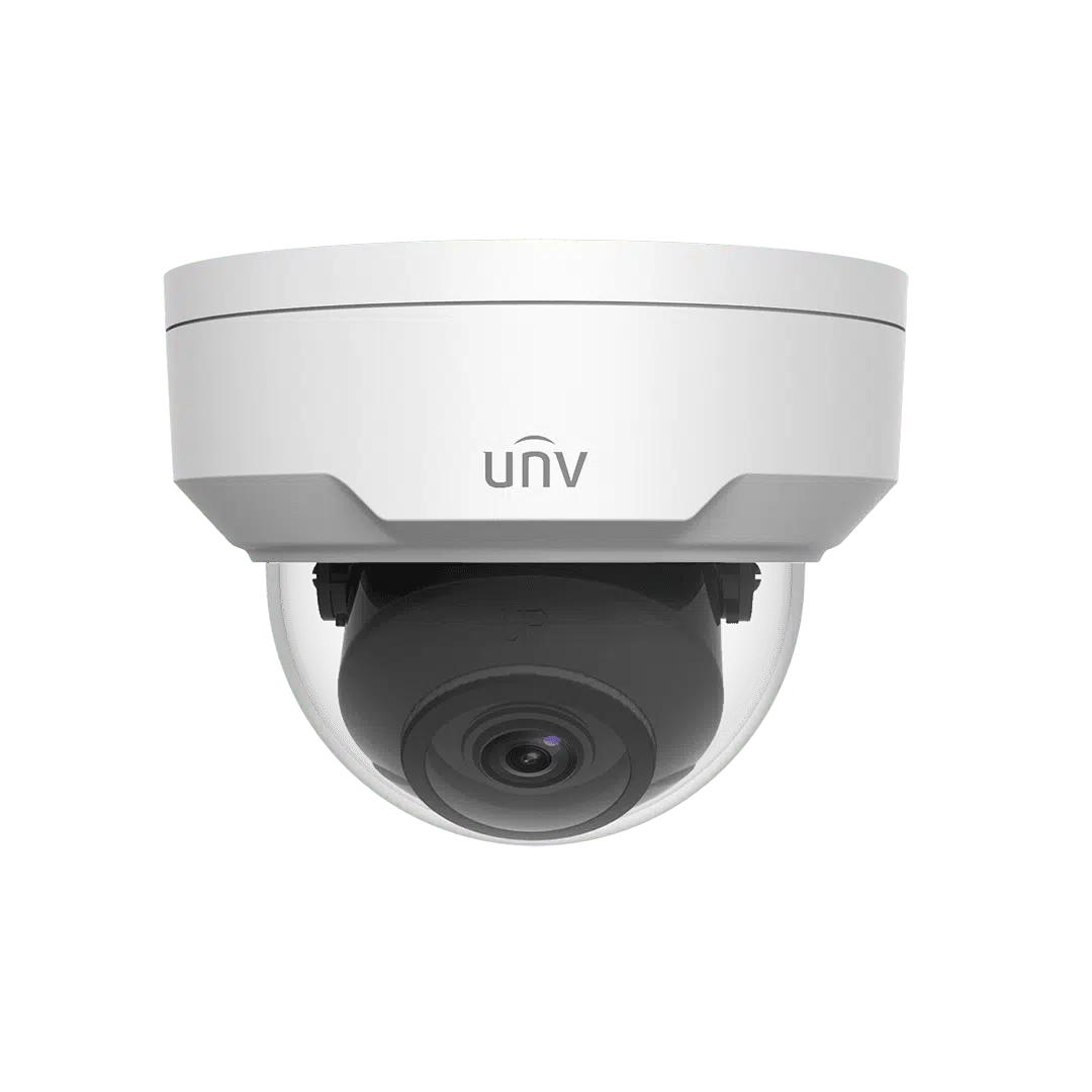 Uniview IPC325SB DF28K I0 5MP HD LightHunter IR Fixed Dome Security Camera with 2.8mm Lens - Ideal for Home Surveillance, Business Monitoring & Outdoor Security