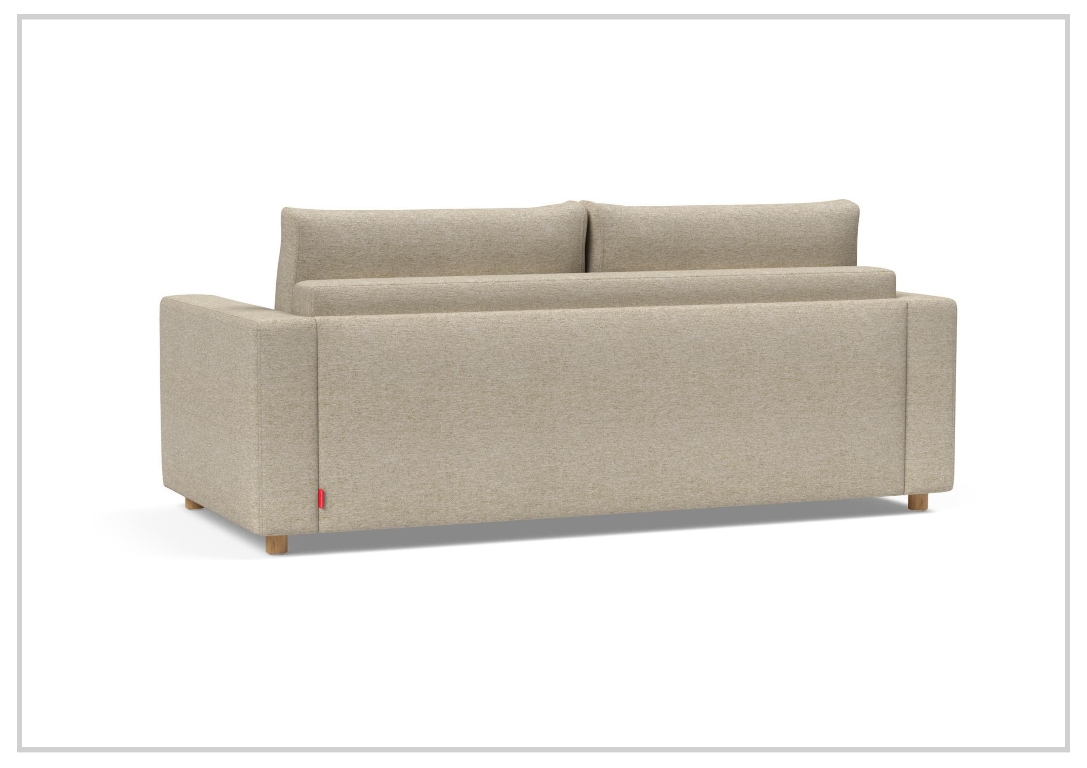 Innovation Living Neah Fabric 2-Seater King Size Sleeper Sofa Bed - Convertible Comfort for Small Spaces & Guest Rooms