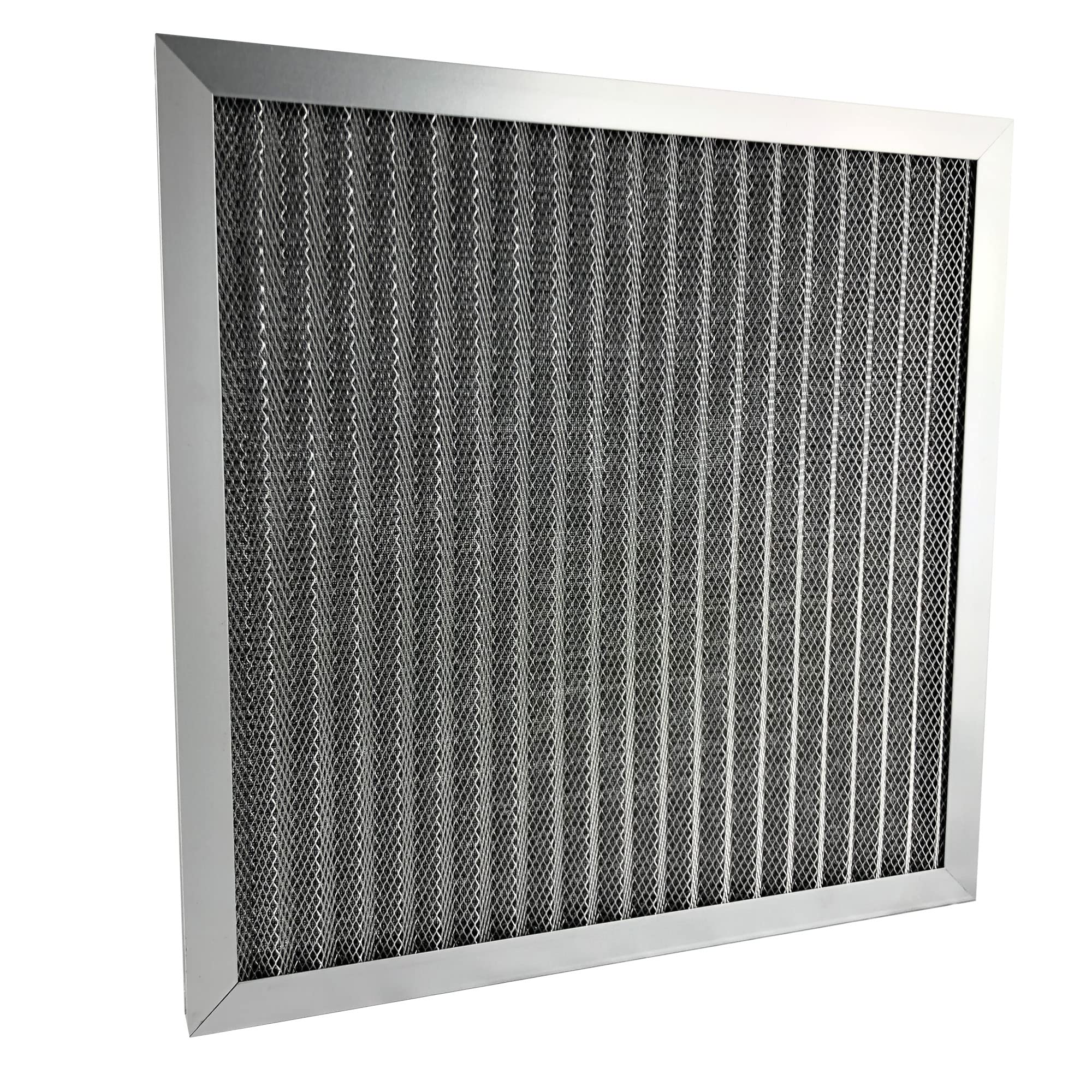 14x14x1 Inch Washable Aluminum Electrostatic Air Filter for Furnace & Central AC - Reusable HVAC Filter for Home, Office & Commercial Use