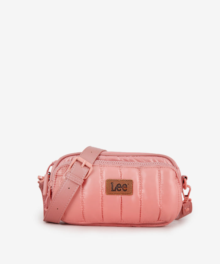 LEE Quilted Puffer Crossbody Bag for Women - Stylish Winter Shoulder Purse with Adjustable Strap - Perfect for Travel, Shopping & Daily Use