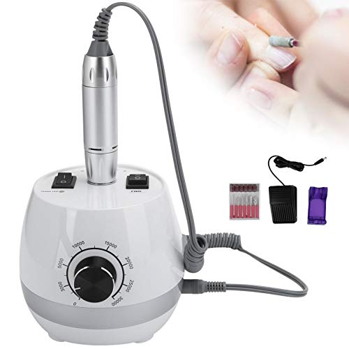 Electric Nail Drill Machine for Professional Manicure & Pedicure - High Speed Nail File Lathe for Acrylic, Gel & Natural Nails - Perfect for Salon, Home & Travel Use