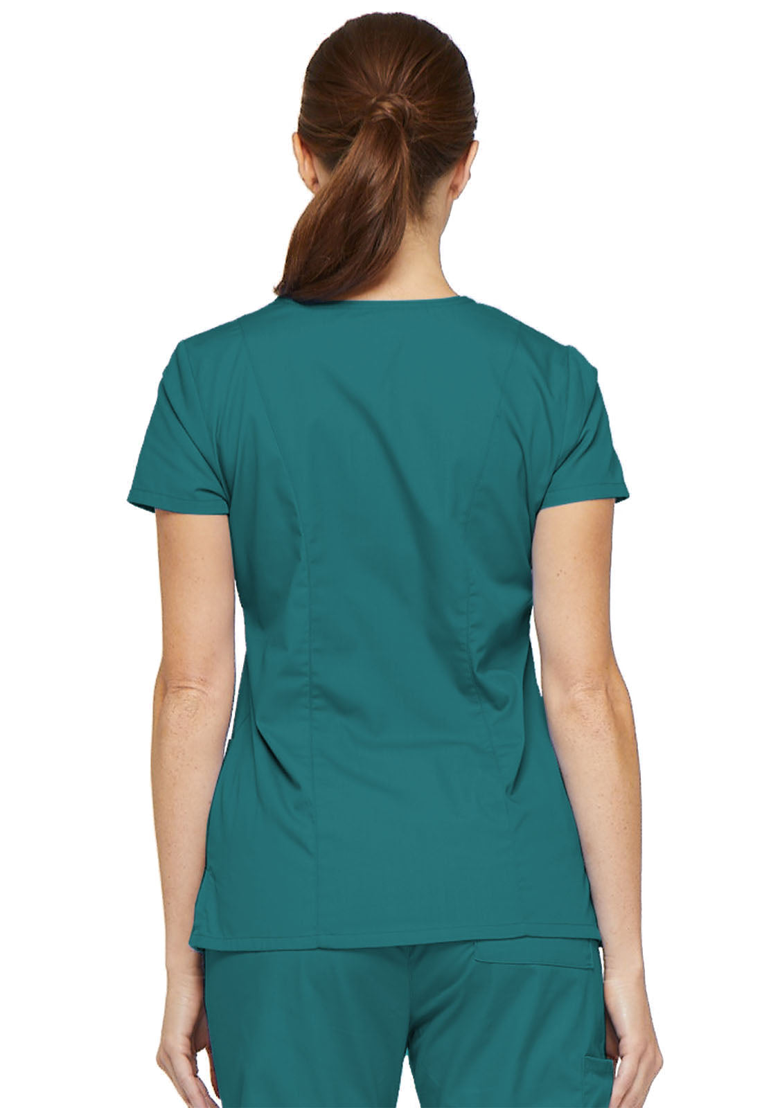 Women's 4 Pocket V-Neck Scrub Top - 2XL & 3XL Sizes - Comfortable Medical Uniform for Nurses, Doctors & Healthcare Professionals - Perfect for Hospitals, Clinics & Long Shifts